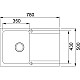 Купить Кухонная мойка Tectonite Franke Orion OID 611-78 серый 143.0603.812 в магазине сантехники Santeh-Crystal.ru