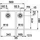 Купить Кухонная мойка Tectonite Franke Sirius SID 160 серый 144.0603.821 в магазине сантехники Santeh-Crystal.ru