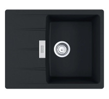 Кухонная мойка Fragranit Franke Centro CNG 611/211-62 черный матовый 114.0639.677