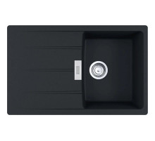 Кухонная мойка Fragranit Franke Centro CNG 611/211-78 черный матовый 114.0639.684