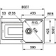 Купить Кухонная мойка Fragranit Franke Urban UBG 611-86 сахара 114.0580.383 в магазине сантехники Santeh-Crystal.ru