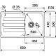 Приобрести Кухонная мойка Fragranit Franke Antea AZG 611-86 серый камень 114.0604.514 в магазине сантехники Santeh-Crystal.ru