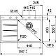 Купить Кухонная мойка Fragranit Franke Centro CNG 611/211-78 TL белый 114.0639.718 в магазине сантехники Santeh-Crystal.ru