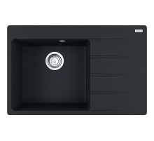 Кухонная мойка Fragranit Franke Centro CNG 611/211-78 TL черный матовый 114.0639.726
