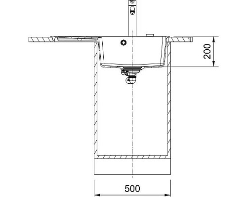Заказать Кухонная мойка Fragranit Franke Centro CNG 611/211-78 TL черный матовый 114.0639.726 в магазине сантехники Santeh-Crystal.ru
