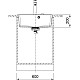 Купить Кухонная мойка Fragranit Franke Centro CNG 610/210-54 бежевый 114.0639.665 в магазине сантехники Santeh-Crystal.ru