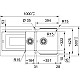 Приобрести Кухонная мойка Fragranit Franke Urban UBG 651-100 сахара 114.0595.369 в магазине сантехники Santeh-Crystal.ru