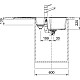 Приобрести Кухонная мойка Fragranit Franke Urban UBG 651-100 сахара 114.0595.369 в магазине сантехники Santeh-Crystal.ru