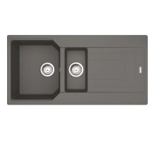 Кухонная мойка Fragranit Franke Urban UBG 651-100 серый камень 114.0595.451