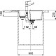 Заказать Кухонная мойка Fragranit Franke Urban UBG 651-78 белый 114.0595.470 в магазине сантехники Santeh-Crystal.ru