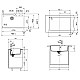 Заказать Кухонная мойка Fragranit Franke Urban UBG 610-78 сахара 114.0595.780 в магазине сантехники Santeh-Crystal.ru