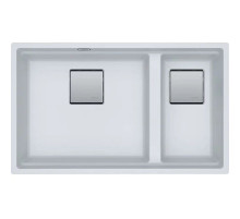 Кухонная мойка Fragranit Franke Kubus 2 KNG 120 белый 125.0528.638