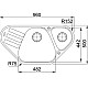 Приобрести Кухонная мойка Fragranit Franke Antea AZG 661-E серый камень 114.0604.520 в магазине сантехники Santeh-Crystal.ru