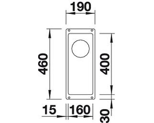 Купить Blanco Subline 160-U 513951 Мойка врезная в магазине сантехники Santeh-Crystal.ru