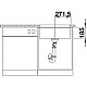 Заказать Кухонная мойка Blanco Subline 500-U базальт 516975 в магазине сантехники Santeh-Crystal.ru