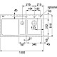 Заказать Кухонная мойка Franke Mythos MTK 651-100 оникс 124.0335.872 в магазине сантехники Santeh-Crystal.ru