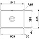 Купить Кухонная мойка Franke Kubus KBK 110-50 оникс 126.0335.883 в магазине сантехники Santeh-Crystal.ru