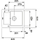 Купить Кухонная мойка Franke Maris MRK 611-62 миндаль 124.0335.680 в магазине сантехники Santeh-Crystal.ru