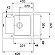 Купить Кухонная мойка Franke Maris MRK 611-62 белый 124.0335.678 в магазине сантехники Santeh-Crystal.ru