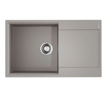 Кухонная мойка Artgranit Omoikiri Daisen 86-GR ленинградский серый 4993698