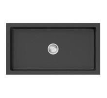 Кухонная мойка Natceramic Omoikiri Mikura 76-BL черный 4997075