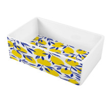 Кухонная мойка Natceramic Omoikiri Mikura 76-Lemon white 4993020