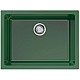 Заказать Кухонная мойка Natceramic Omoikiri Okinoshima 61-U/I-RG Glossy royal green 4911263 в магазине сантехники Santeh-Crystal.ru