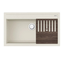 Кухонная мойка Artceramic Omoikiri Kitagawa 86-LB-WH белый 4993795