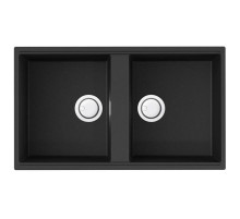 Кухонная мойка Artceramic Omoikiri Kitagawa 83-2-U-GB графит 4993811