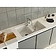 Купить Кухонная мойка Artceramic Omoikiri Kitagawa 83-2-U-GR leningrad grey 4993810 в магазине сантехники Santeh-Crystal.ru