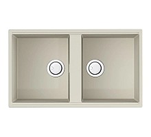 Кухонная мойка Artceramic Omoikiri Kitagawa 83-2-U-WH /белый 4993809