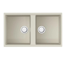 Кухонная мойка Artceramic Omoikiri Kitagawa 83-2-U-WH /белый 4993809