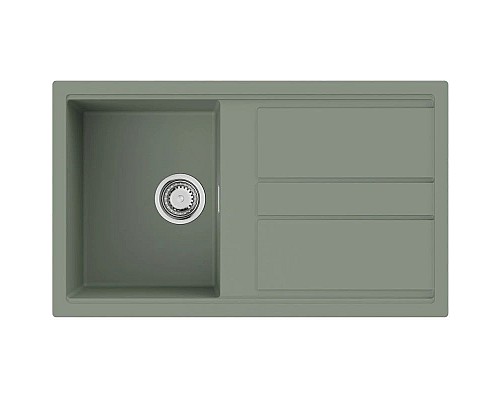 Купить Кухонная мойка Artceramic Omoikiri Kitagawa 86-WG wind green 4993250 в магазине сантехники Santeh-Crystal.ru