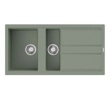 Кухонная мойка Artceramic Omoikiri Kitagawa 100-2-WG wind green 4993252