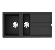 Кухонная мойка Artceramic Omoikiri Kitagawa 100-2-GB графит 4993805