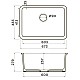 Заказать Кухонная мойка Natceramic Omoikiri Torishima 67-U/I-WH белый глянец 4993866 в магазине сантехники Santeh-Crystal.ru