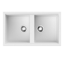 Кухонная мойка Artceramic Omoikiri Kitagawa 86-2-WH белый 4993806