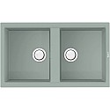 Кухонная мойка Artceramic Omoikiri Kitagawa 86-2-WG wind green 4993731