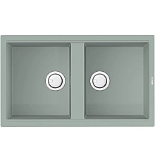 Кухонная мойка Artceramic Omoikiri Kitagawa 86-2-WG wind green 4993731