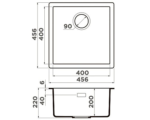 Приобрести Кухонная мойка Artceramic Omoikiri Yamakawa 45-U/I-WG wind green 4993185 в магазине сантехники Santeh-Crystal.ru