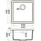 Приобрести Кухонная мойка Artceramic Omoikiri Yamakawa 45-U/I-WG wind green 4993185 в магазине сантехники Santeh-Crystal.ru