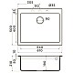 Купить Кухонная мойка Artceramic Omoikiri Bosen 61A-GR ленинградский серый 4993825 в магазине сантехники Santeh-Crystal.ru