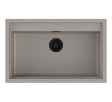 Кухонная мойка Artceramic Omoikiri Sintesi 79-GR ленинградский серый 4997139