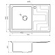 Купить Кухонная мойка нержавеющая сталь Omoikiri Mizu 78 L в магазине сантехники Santeh-Crystal.ru