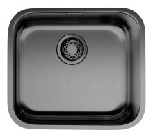 Кухонная мойка вороненая сталь Omoikiri Ashino 49-GM