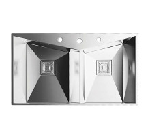 Кухонная мойка нержавеющая сталь Omoikiri Izumi 86-2