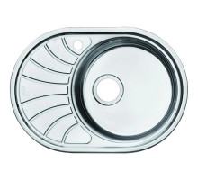 Кухонная мойка полированная сталь IDDIS Suno SUN65PRI77