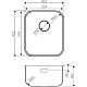 Приобрести Кухонная мойка нержавеющая сталь Omoikiri Omi 36-U-IN в магазине сантехники Santeh-Crystal.ru