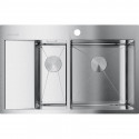 Кухонная мойка нержавеющая сталь Omoikiri Akisame 78-2-IN-R