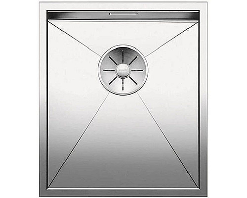 Купить Кухонная мойка Blanco Zerox 340-U InFino зеркальная полированная сталь 521583 в магазине сантехники Santeh-Crystal.ru